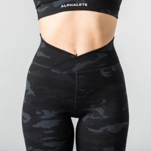 Alphalete Surface Path Leggings - Camo